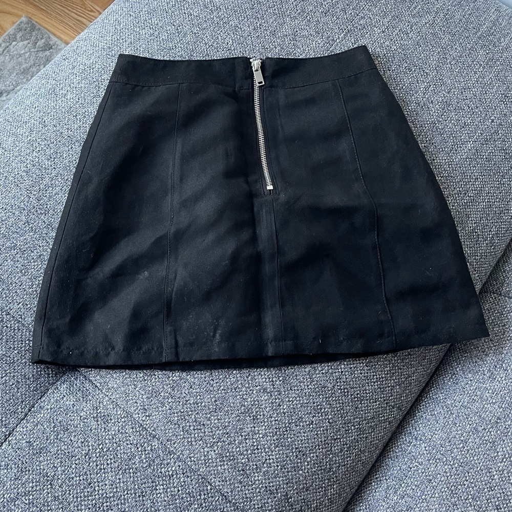 4/$20 🧡 Half zip front mini skirt